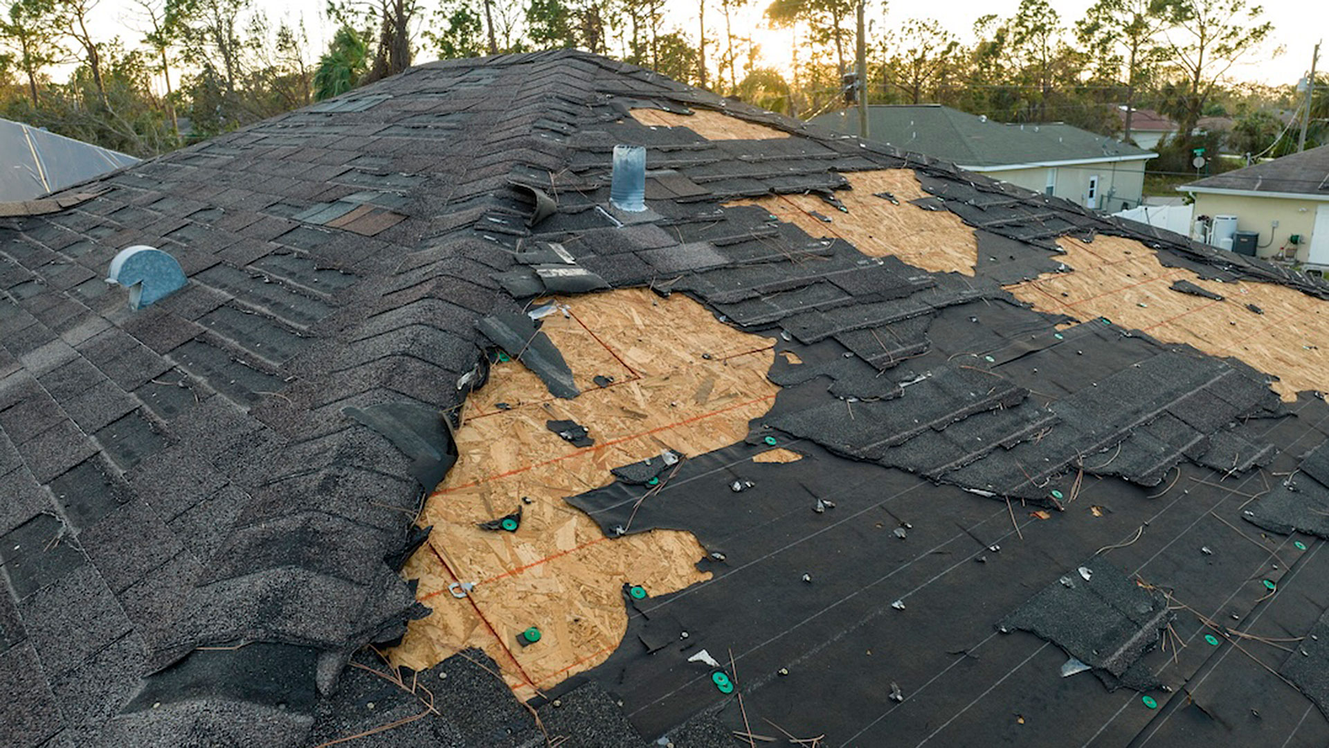 Drew Roofing, St. Petersburg, Florida, Roof Damage