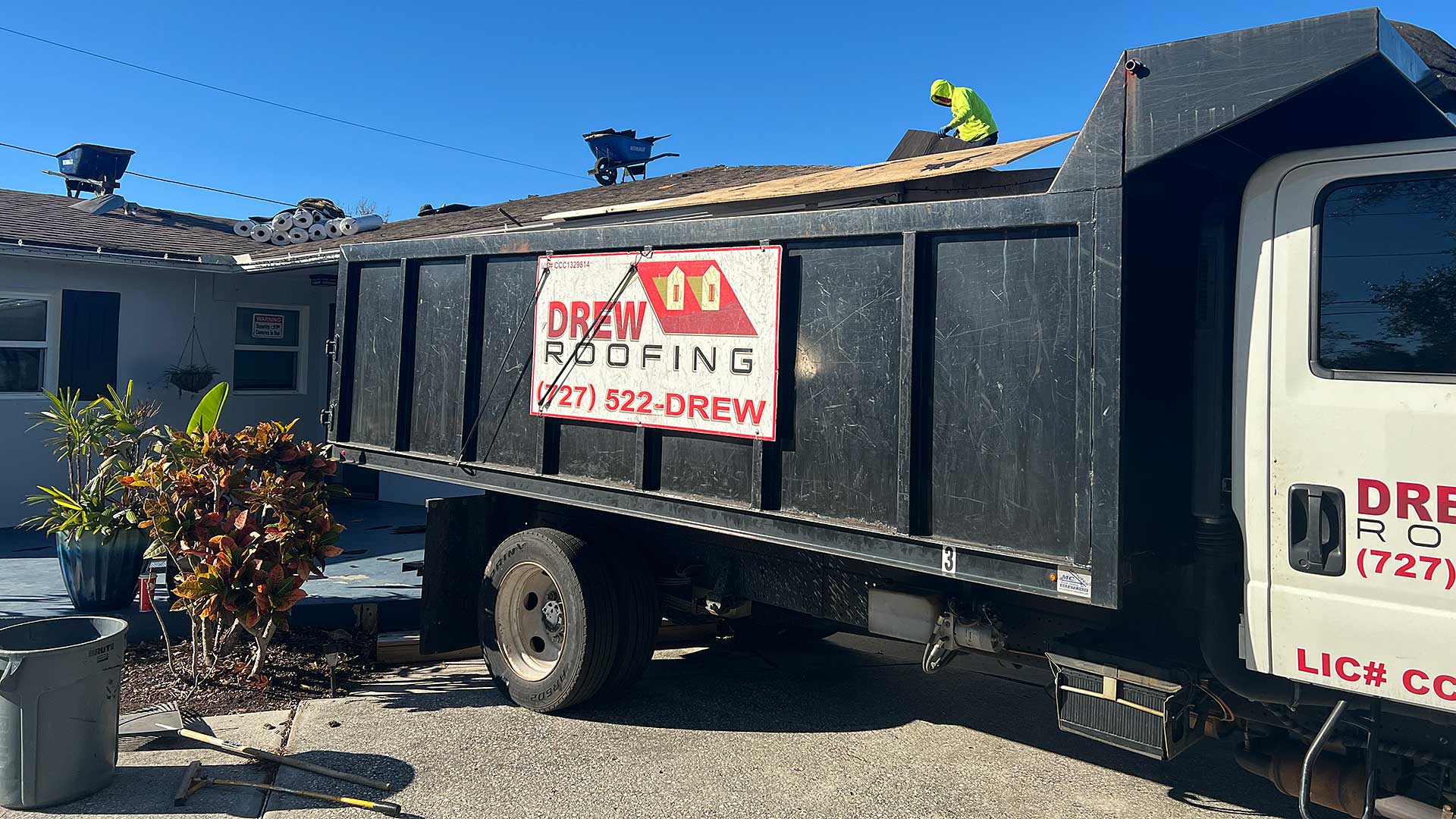 Drew Roofing, Licensed Roofing Contractor, St. Petersburg, Florida